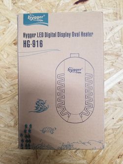 Led digital oval heater