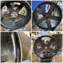 We fix rims from 60 and up