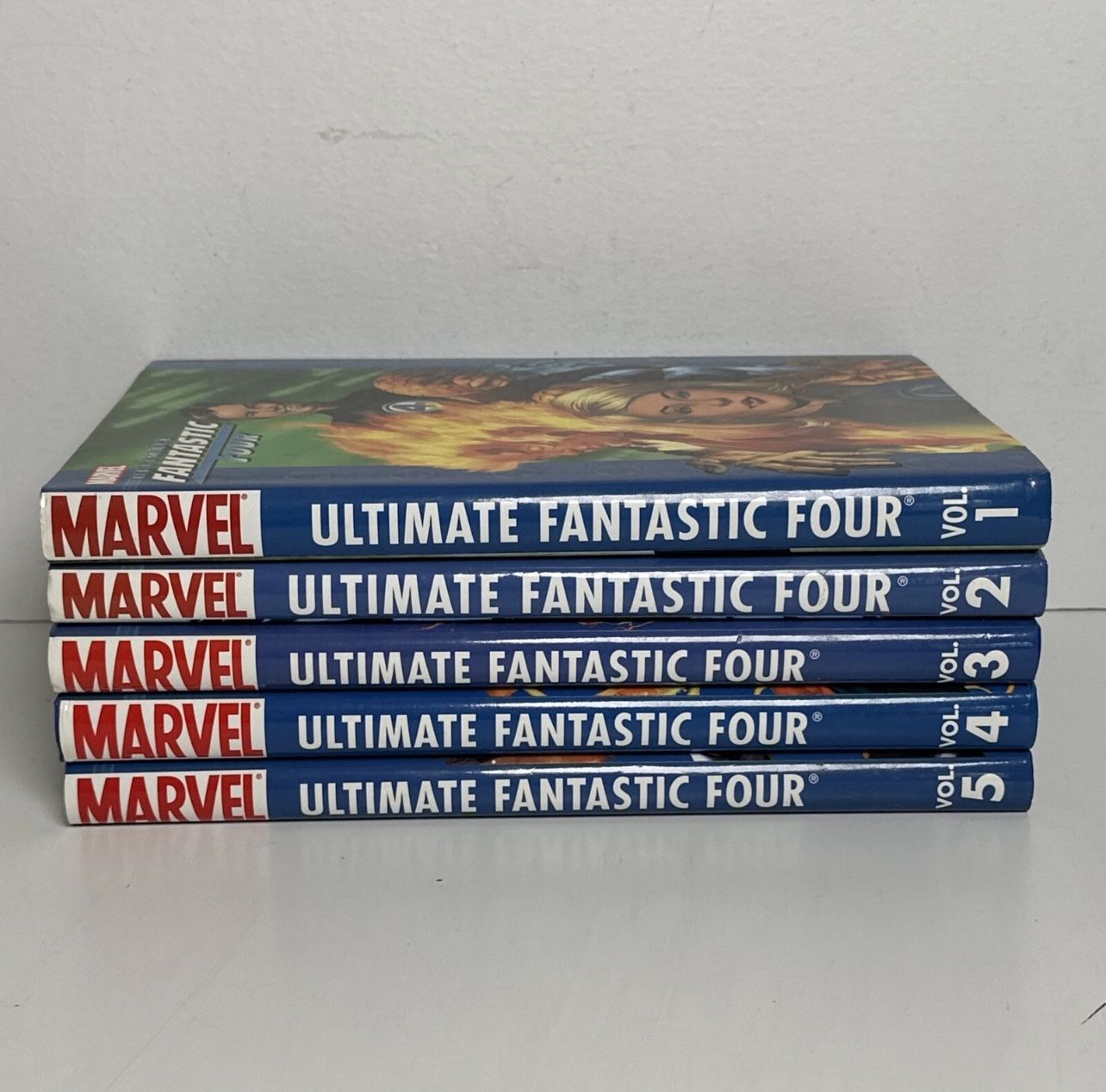 Ultimate Fantastic Four Hardcover OHC Lot Volumes 1-5 OOP Set