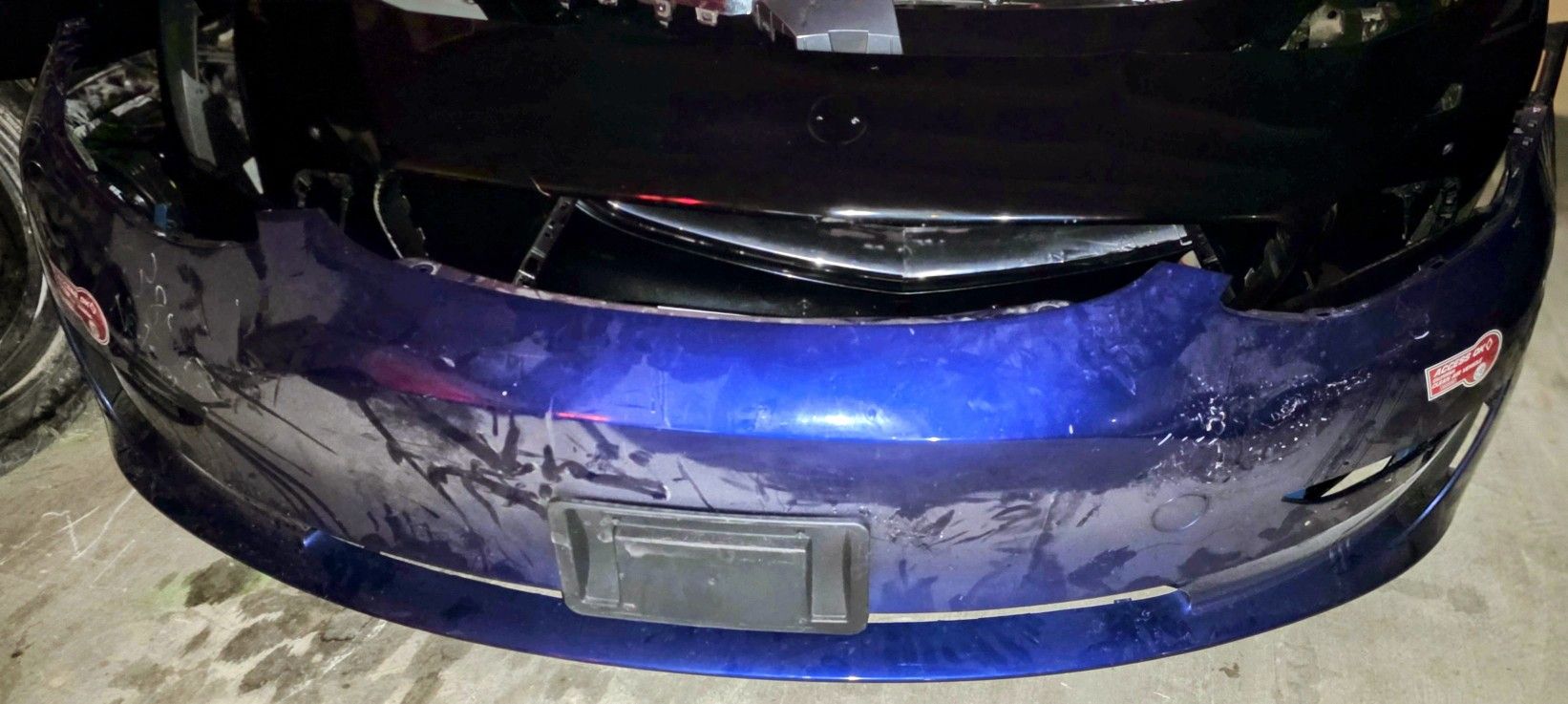 2024 2025 TESLA MODEL Y FRONT BUMPER OEM