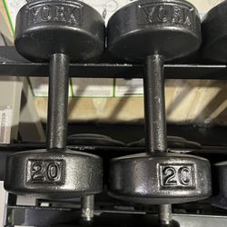 Vintage pre-USA stamp York Dumbbells