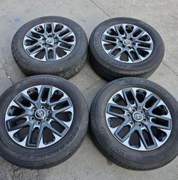 2025 Toyota Tundra wheels and tires