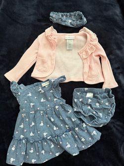Baby girl set 0-3 months