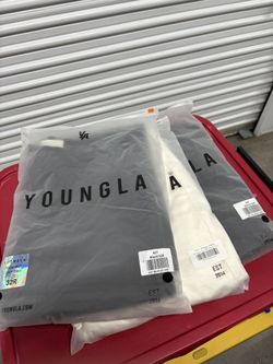 Black Cargos And White Jeans YoungLA