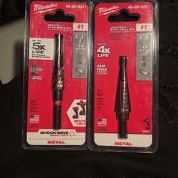 milwaukee step drill bit