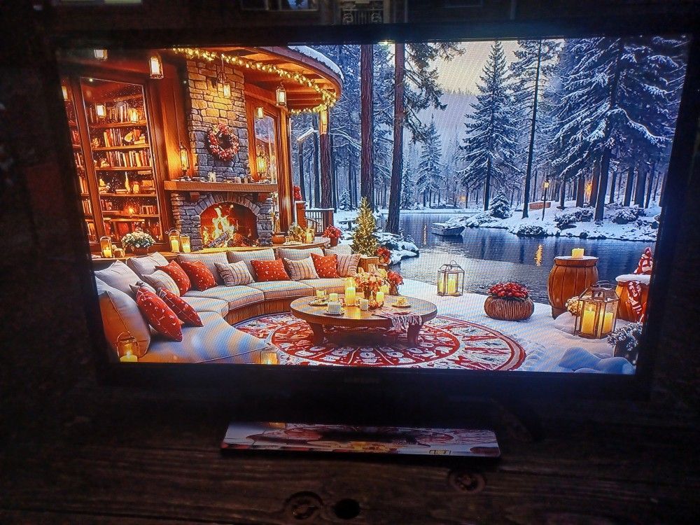 42 INCH SAMSUNG 1080P HDTV WITH ROKU REMOTE $140 FINAL PRICE