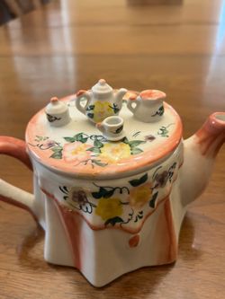 "Tea Party Table" teapot by Andrea by Sadek.