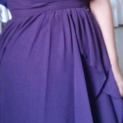 Medium Beautiful Purple Dress 