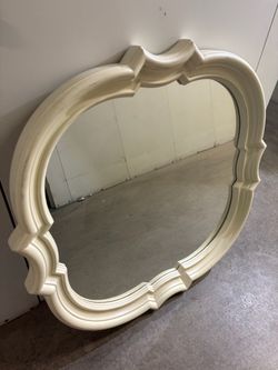 Large White Mirror - Lexington Designer Brand