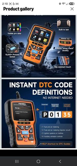 FOXWELL OBD11 CODE READER