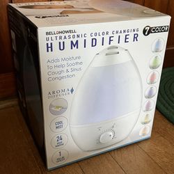 NEW Humidifier Aroma Diffuser - Ultrasonic Color Changing