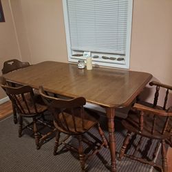 Dining Room Table Kitchen Dinner Table 4 Chairs