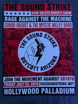Rage Against the Machine Autograph Tom Morello