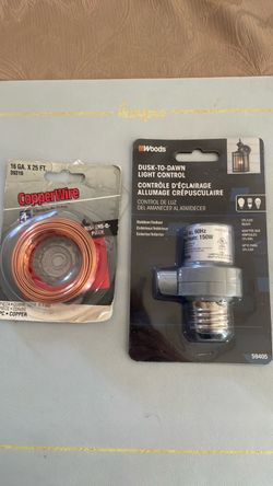 Copper Wire and Light Control