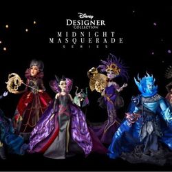 Masquerade Designer Doll Villains Disney 