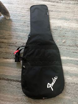 Fender guitar case