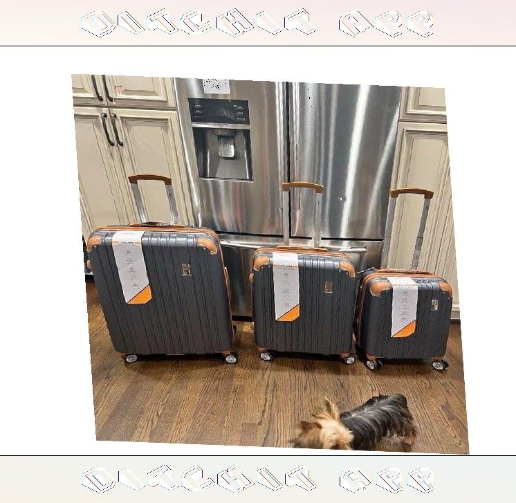 once piece Flexible Luggage System 3 Piece Expandable Design