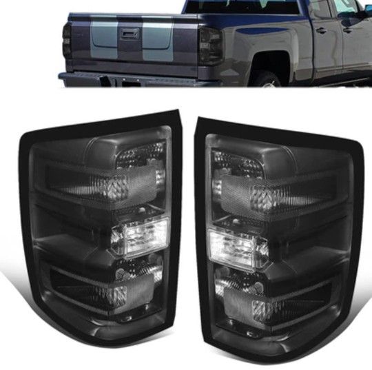 14-19 Chevrolet Silverado 1500 15-19 Gmc Sierra 3500HD Taillights Luces Traseras Calaveras Focos Luces Chevy LED