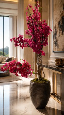 Hand crafted Artificial Bougainvillea flower tree