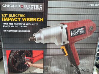 Chicago Electric 1/2 electric impact wrench