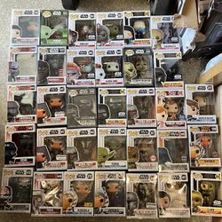 Funk Pops Star Wars Lot