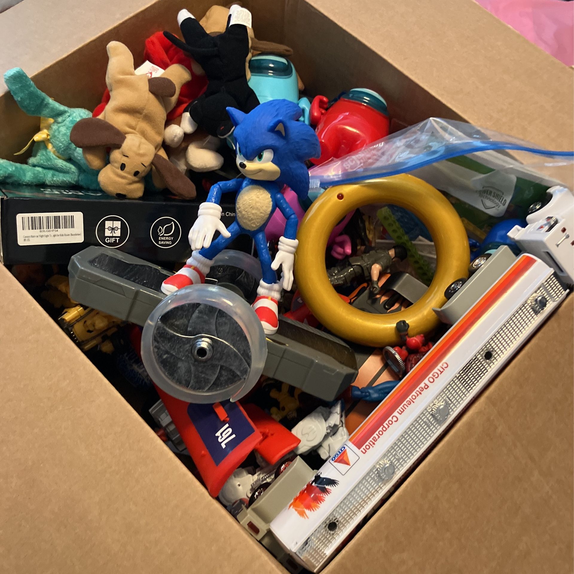 Box Of Boys Toys