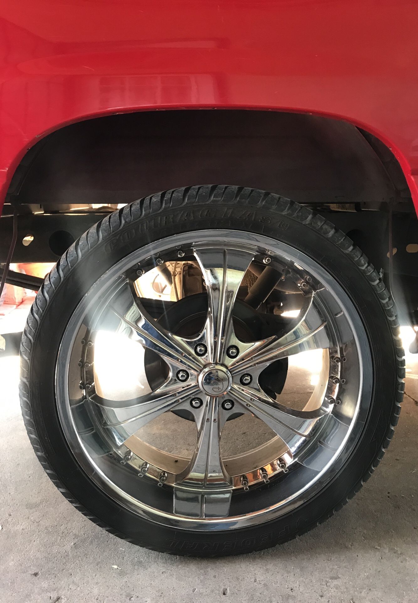 Silverado rims 24s fits gmc sierra