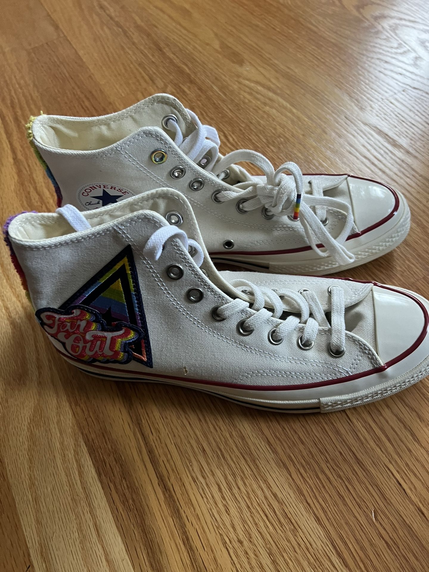 New Converse Chuck Taylor All Star 70 Hi Pride Parade Rainbow Unisex Size M8/W10