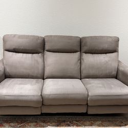 Sofa with recliner
