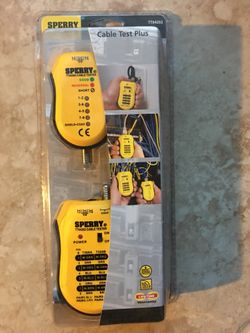 Cable test plus sorry new in package