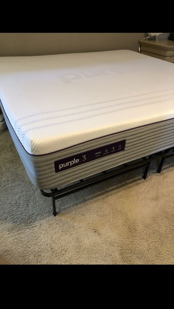 Purple Hybrid Premier 3" mattress for Sale in Portland, OR ...