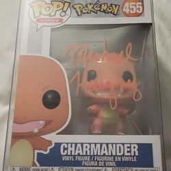 Signed Pokemon Funko Pop 