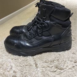 Thorogood Steel Toe Black Work Boots