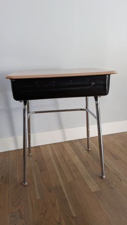 MCM vintage school desk