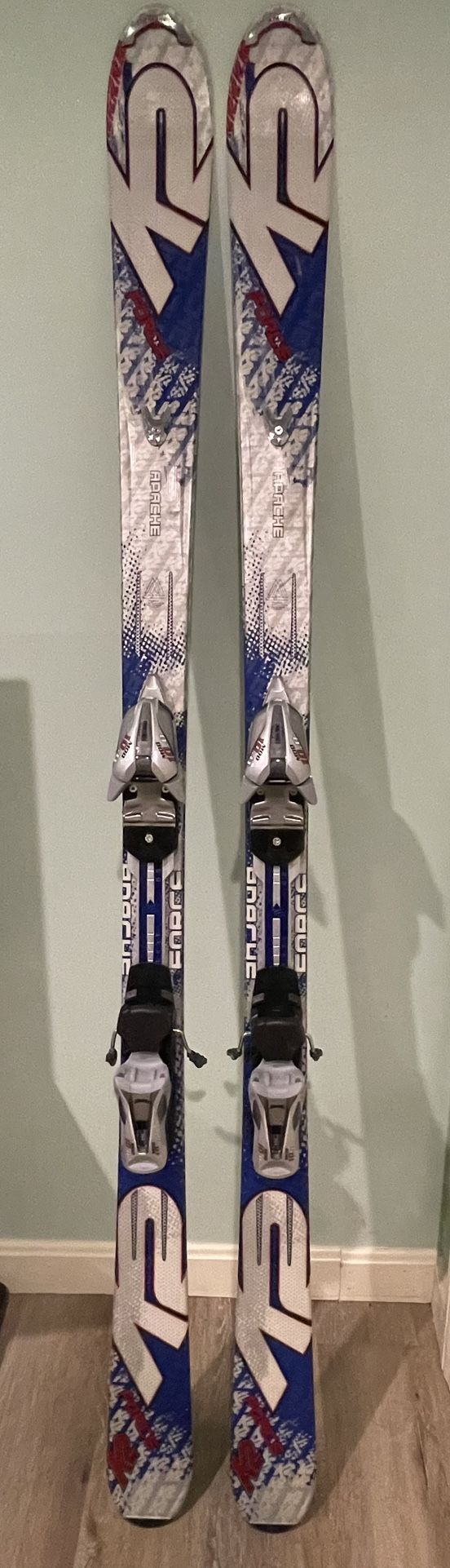 K2 Apache force skis 170 cm, And Nordica Fire Arrow F3 Boots Size Mondo 27.5/9.5