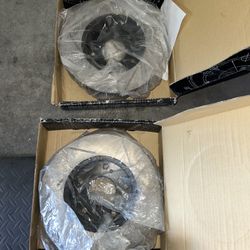 Base RSX Slotted Front Brake Rotors 