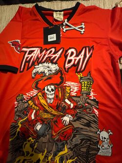 Brand X Tampa Bay Graphic Football Jersey