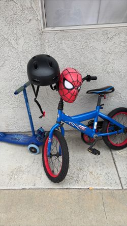 Bicicleta y scoter para niño hasta 8 años