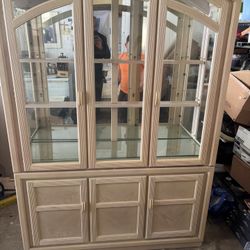 Wood China Cabinet