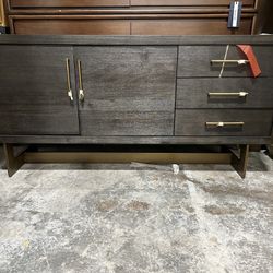 Black Wood Dresser