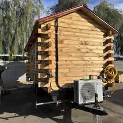 Tiny Log House One Room Studio 2026 Ready To Go! 