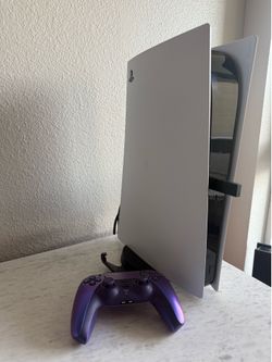 PS5 (Digital: Model # CFI-1115B) with Chroma Indigo controller