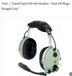 David Clark H10-60 Headset