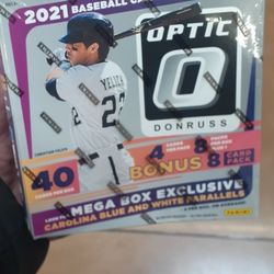 ⚾️⚾️⚾️ 2021 Donruss Optic Baseball Mega Box🔥 Brand New Unopened Factory Sealed‼