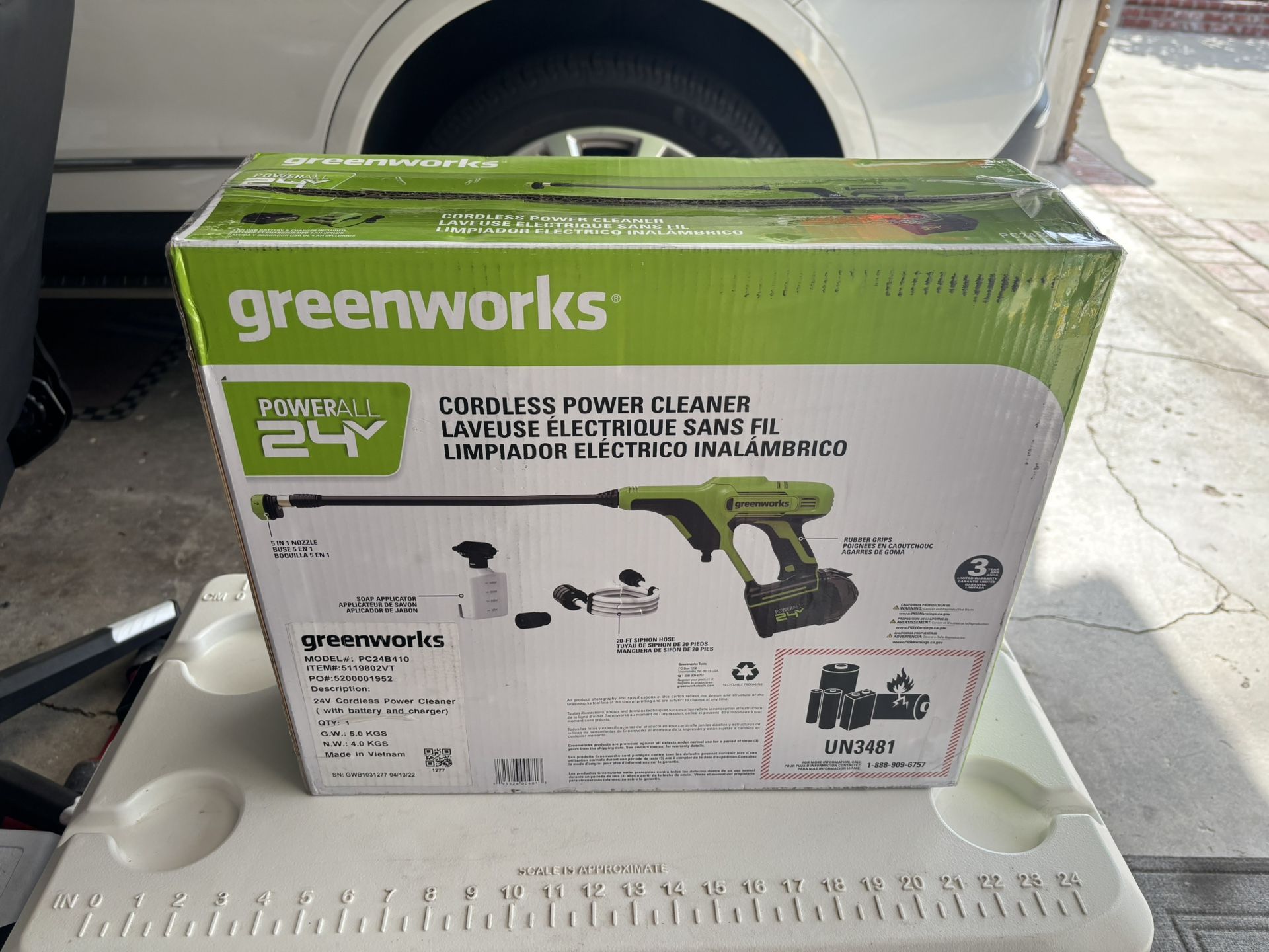 New Pressure Washer