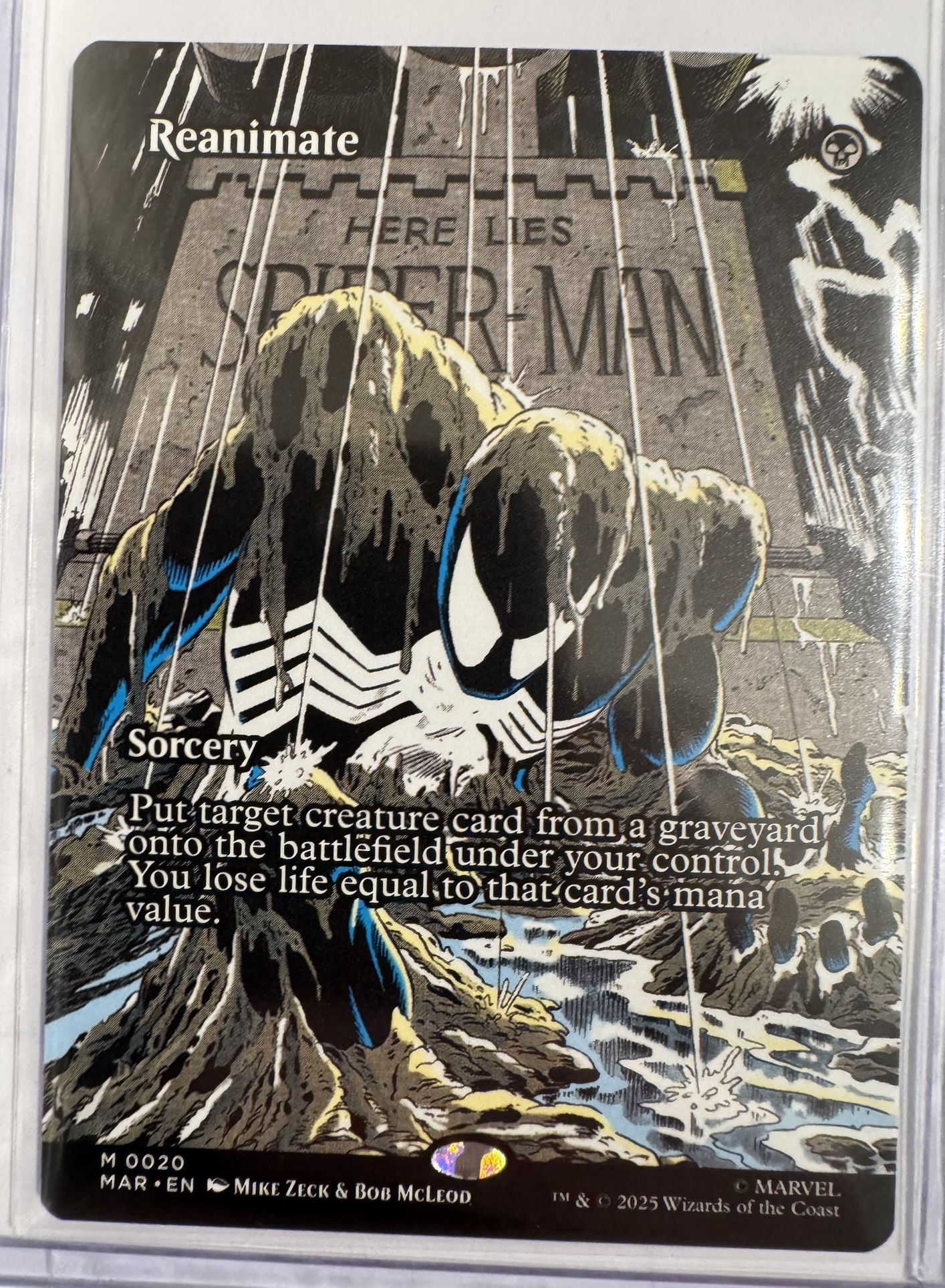 MTG - Marvel’s Spider-Man Reanimate MAGIC Card NM