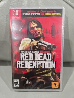 New Sealed Red Dead Redemption Nintendo Switch Game