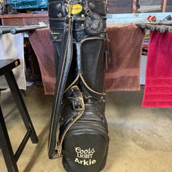 Vintage Bennington Coors Light Golf Bag