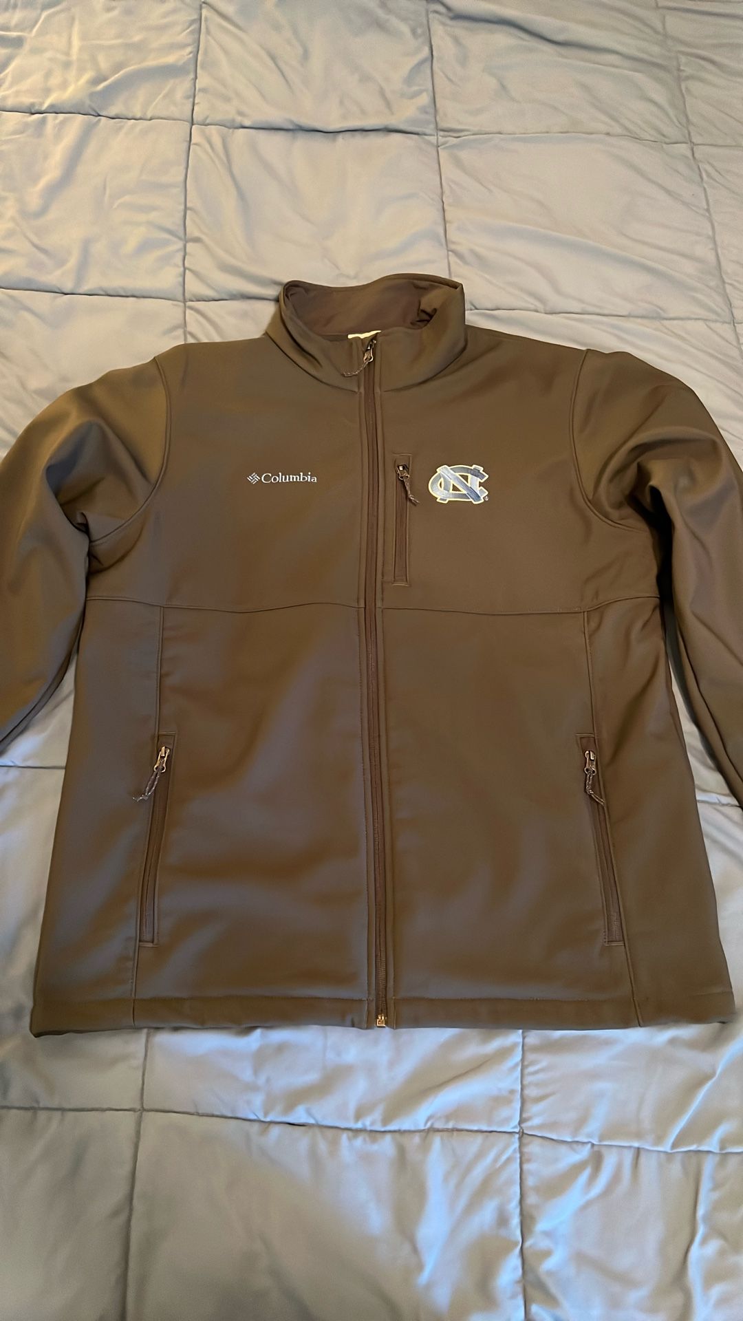 Men’s Columbia Jacket, Unc Tar Heels Size Large