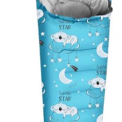 KidzAdventure Mummy Style Kids Sleeping Bag with Pillow Sleeve, 4 Season, Lightweight and Backpacking Style, Ideal for Camping, Sleepover,m